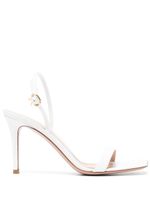 Gianvito Rossi sandales Ribbon Stiletto à talon aiguille 85 mm - Blanc