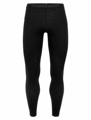 Icebreaker Merino 200 Oasis Thermobroek Heren Black XXL