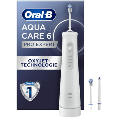 Oral-B AquaCare 6 Pro-Expert Draadloze Monddouche