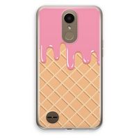 Ice cream: LG K10 (2017) Transparant Hoesje