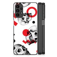 Telefoonhoesje Samsung Galaxy A13 4G Skull Red Telefoonhoesje Samsung Galaxy A13 4G Skull Red