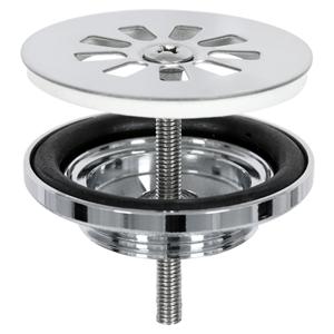 Differnz afvoerplug | chroom | 64mm
