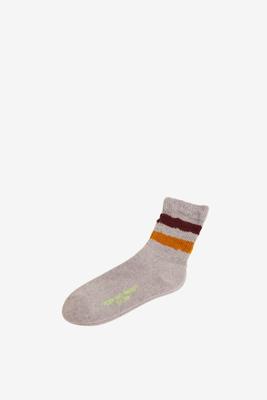 Golden Goose sokken GUP00883.P000488.81240 melange grey/orange/red/yellow fluo
