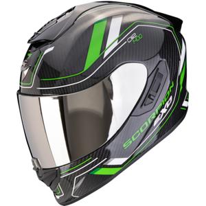 SCORPION EXO-1400 Evo II Air Carbon Mirage, Integraalhelm, Zwart-Groen