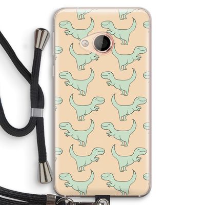 Dinos: HTC U Play Transparant Hoesje met koord