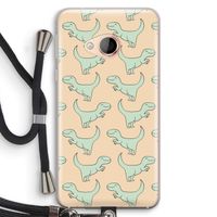 Dinos: HTC U Play Transparant Hoesje met koord