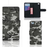 Huawei Ascend P8 Lite | Telefoon Hoesje | Army Light | Portemonnee hoesje