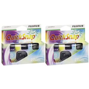 Fujifilm Quicksnap Flash 27 Wegwerpcamera 2 stuk(s) Met ingebouwde flitser