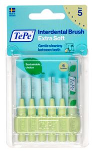 TePe Interdentale Rager Extra Soft Groen 0,8mm