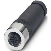 Phoenix Contact 1553268 Sensor/actuator connector, niet geassembleerd M12 Aantal polen (sensoren): 4 Bus, recht 1 stuk(s)