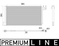 Condensor, airconditioning AC941000P Condensor, airconditioning AC941000P