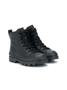 Camper Kids bottines Brutus en cuir - Noir