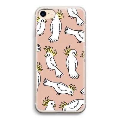 Papegaai: iPhone 7 Transparant Hoesje