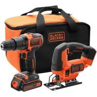 Black & Decker 18V gereedschapsset BCK22S1S