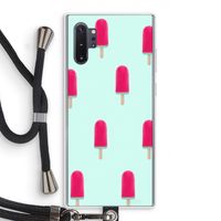 Waterijsje: Samsung Galaxy Note 10 Plus Transparant Hoesje met koord