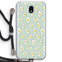 Spiegeleitjes: Samsung Galaxy J5 (2017) Transparant Hoesje met koord