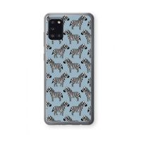 Zebra: Samsung Galaxy A31 Transparant Hoesje