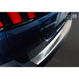 RVS Bumper beschermer passend voor Peugeot 5008 II 2017- 'Ribs' AV235174