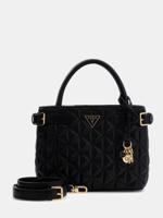 Guess Paisleigh Quilted Mini Handtas Dames Zwart - Maat One Size - Kleur: Zwart | Soccerfanshop