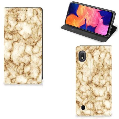 Samsung Galaxy A10 | Standcase | Marmer Goud