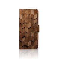 Book Style Case voor OPPO Reno8 T 4G Wooden Cubes