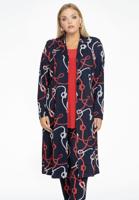 Yoek Blazer extra lang NAUTIQUE | Blauw | Maat 50/52