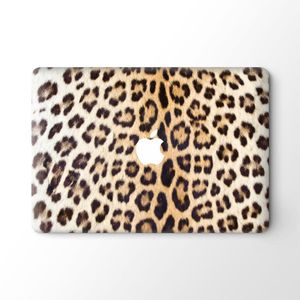 Lunso MacBook Pro 16 inch (2019) vinyl sticker - Leopard Brown