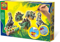 SES Gieten en schilderen dino&apos;s