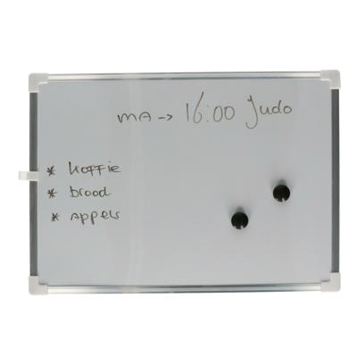 H&S Collection whiteboard - memobord magnetisch - incl. marker/magneten - 25 x 35 cm