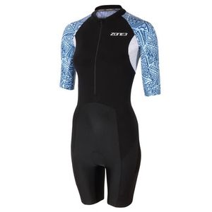 Zone3 Lava aero trisuit korte mouw kona print dames L