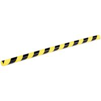 Durable 1126130 Kantenbeveiliging Zwart, Geel (Ø x l) 40 mm x 1000 mm