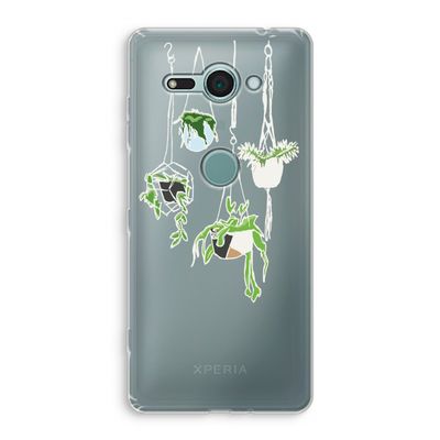 Hang In There: Sony Xperia XZ2 Compact Transparant Hoesje