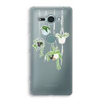 Hang In There: Sony Xperia XZ2 Compact Transparant Hoesje