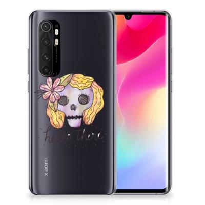 Silicone Back Case Xiaomi Mi Note 10 Lite Boho Skull Silicone Back Case Xiaomi Mi Note 10 Lite Boho Skull