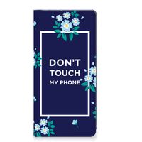 Xiaomi Redmi Note 12 Pro Plus Design Case Flowers Blue DTMP