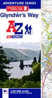 Wandelatlas Adventure Atlas Glyndwr's Way | A-Z Map Company - thumbnail