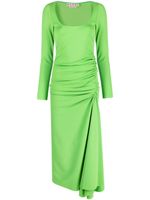 Marni robe à taille froncée - Vert - thumbnail