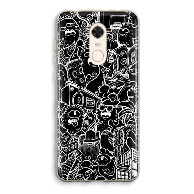 Vexx Black City : Xiaomi Redmi 5 Transparant Hoesje