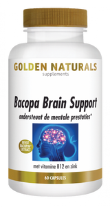 Golden Naturals Bacopa Brain Support Capsules