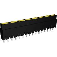 Signal Construct ZALS 081 LED-matrix 8-voudig Geel (l x b x h) 40.8 x 3.7 x 9 mm - thumbnail