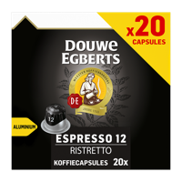 Douwe Egberts Espresso Ristretto - 20 koffiecups
