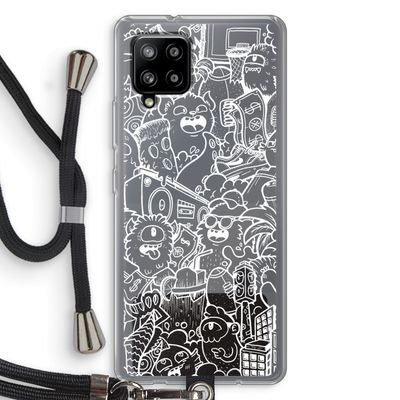 Vexx City #2: Samsung Galaxy A42 5G Transparant Hoesje met koord