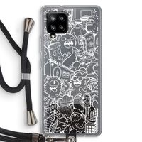 Vexx City #2: Samsung Galaxy A42 5G Transparant Hoesje met koord
