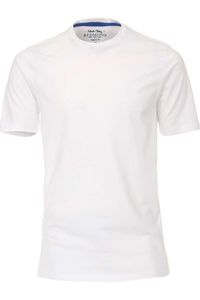 Redmond Regular Fit T-Shirt ronde hals wit, Effen