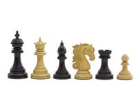 De Kingsgate Ebbenhouten Schaakstukken 11 cm