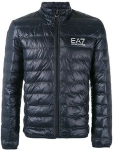Ea7 Emporio Armani doudoune à logo - Bleu