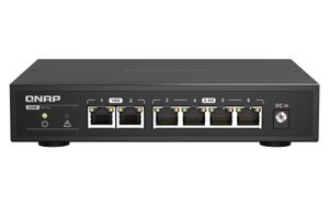 QNAP QSW-2104-2T netwerk-switch Unmanaged 2.5G Ethernet (100/1000/2500) Zwart