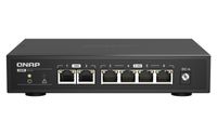 QNAP QSW-2104-2T netwerk-switch Unmanaged 2.5G Ethernet (100/1000/2500) Zwart - thumbnail