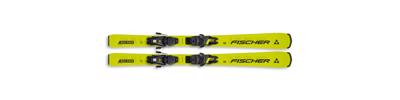 Fischer RC4 Race Jr Ski Kinderen Yellow 130