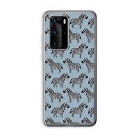 Zebra: Huawei P40 Pro Transparant Hoesje